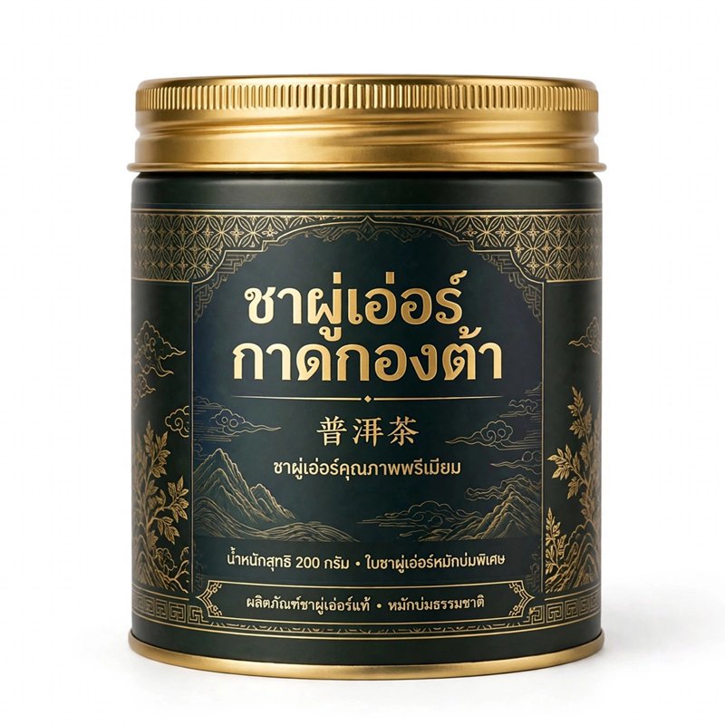 ชาหมักผู่เอ๋อร์กาดกองต้า